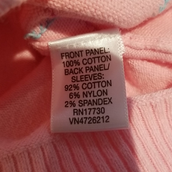 3/$20 Cherokee argyle button down sweater - Picture 5 of 5